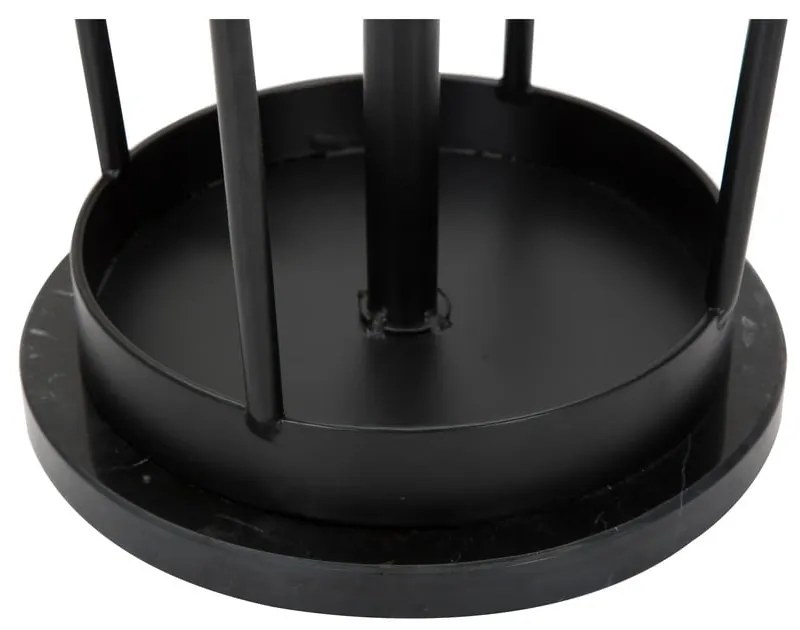 Gancio in metallo nero Glam - Mauro Ferretti