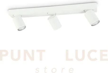 Rudy round applique a parete orientabile 3 luci attacco gu10 lampad...