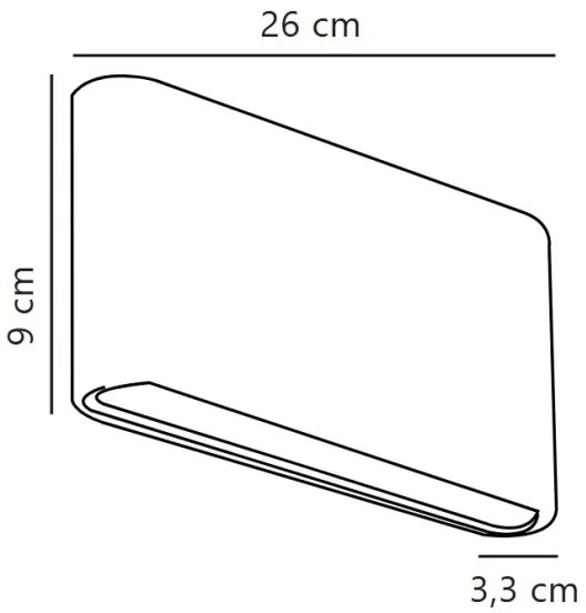 Nordlux - Applique LED da esterno KINVER LED/10W/230V IP54 bianca