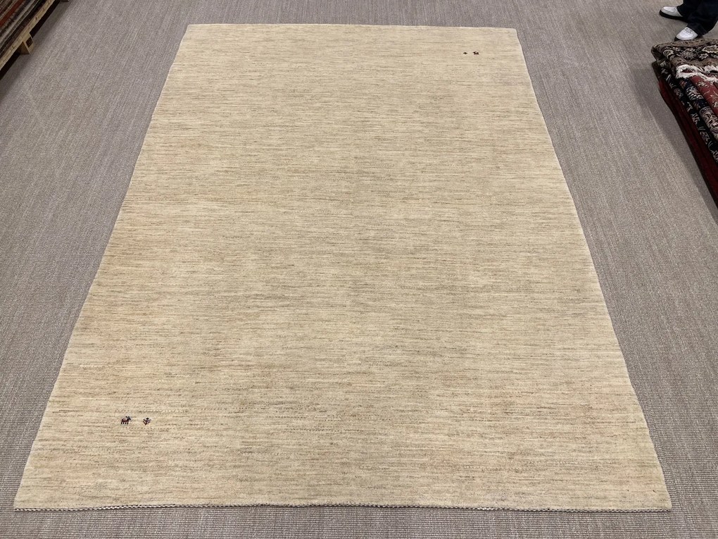 Gashguli Tappeto 240 x 340 Beige (Iran) Annodato A Mano