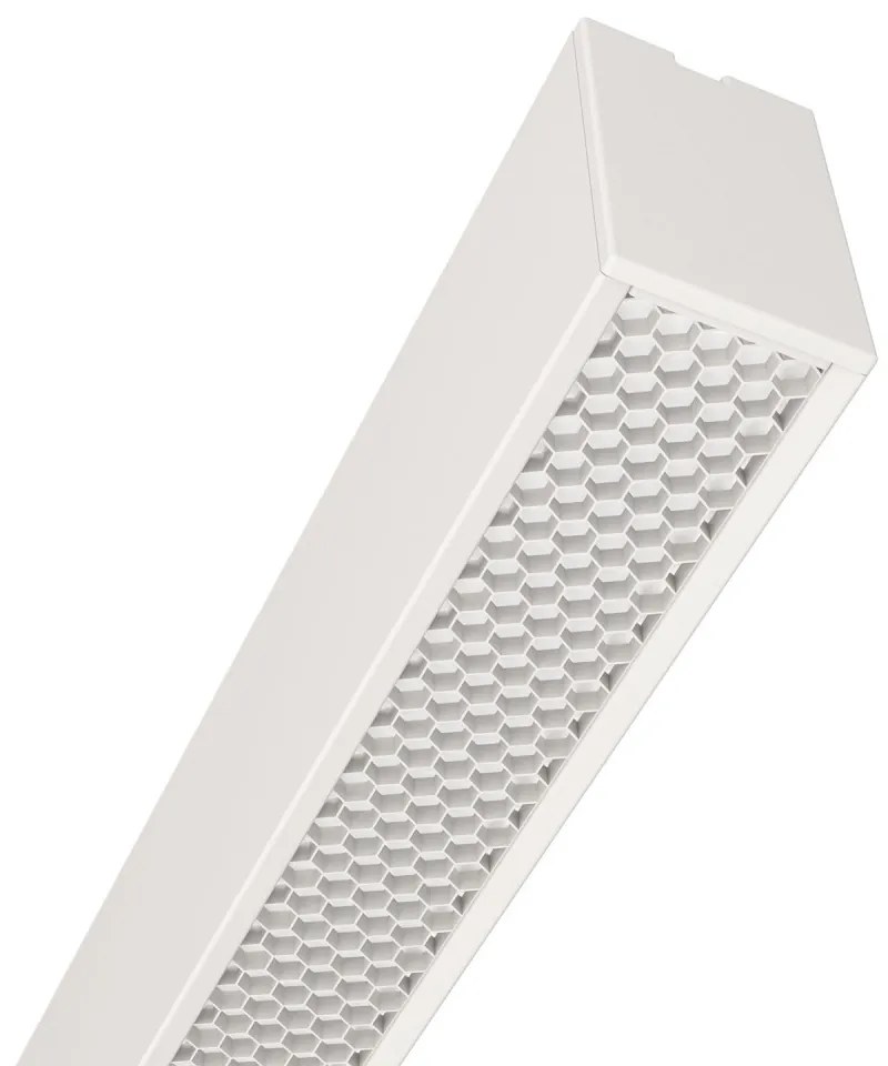 Lampada Lineare LED Sospesa 40W 120cm con driver Philips Bianca o nera Colore Bianco Variabile CCT, Colore del corpo Bianco
