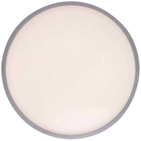 Rabalux 75010 - Plafoniera LED LARCIA LED/18W/230V IP44 4000K argento