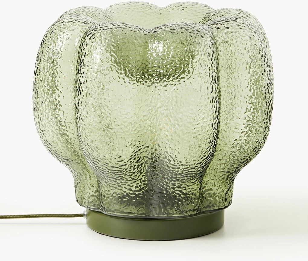 Lampada da tavolo piccola in vetro Umali