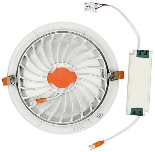 Lampada LED da incasso SAMSUNG CHIP LED/30W/230V 3000K