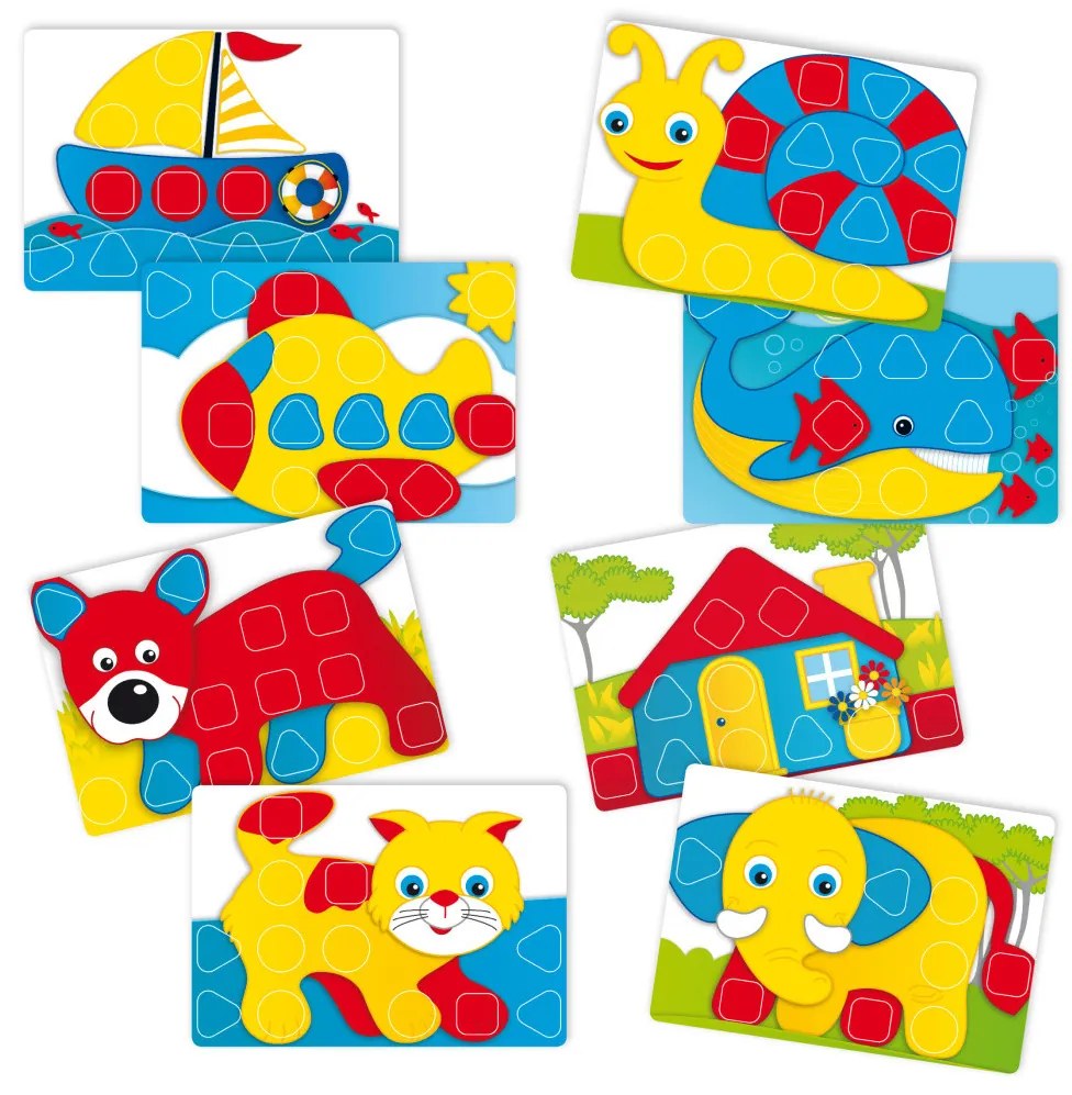 Mosaico Fantacolor Baby 3D - 33 pezzi