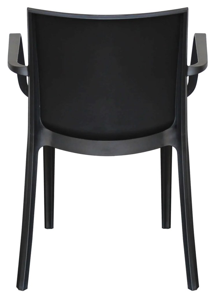 VICTORIA - poltrona in resina impilabile da esterno e interno set da 2