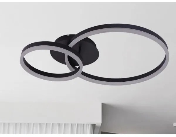 Plafoniera dimmerabile a LED/55W/230V 3000-6500K + telecomando