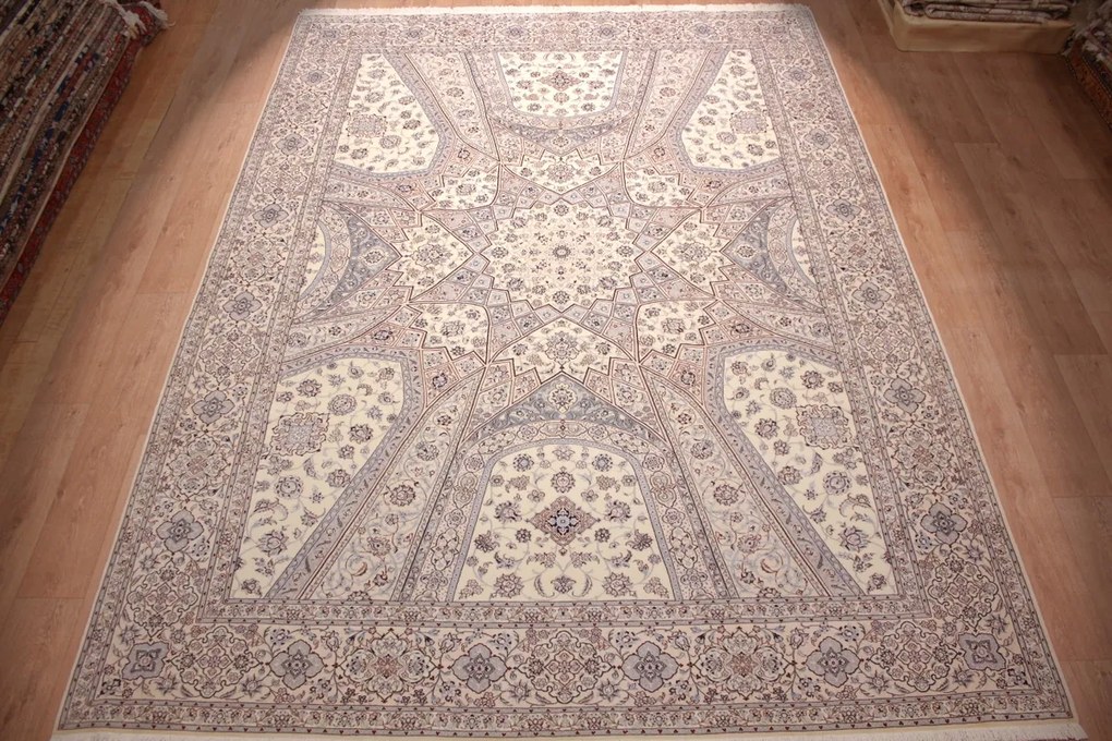 Nain Tappeto persiano 260x360 (Iran) Annodato A Mano