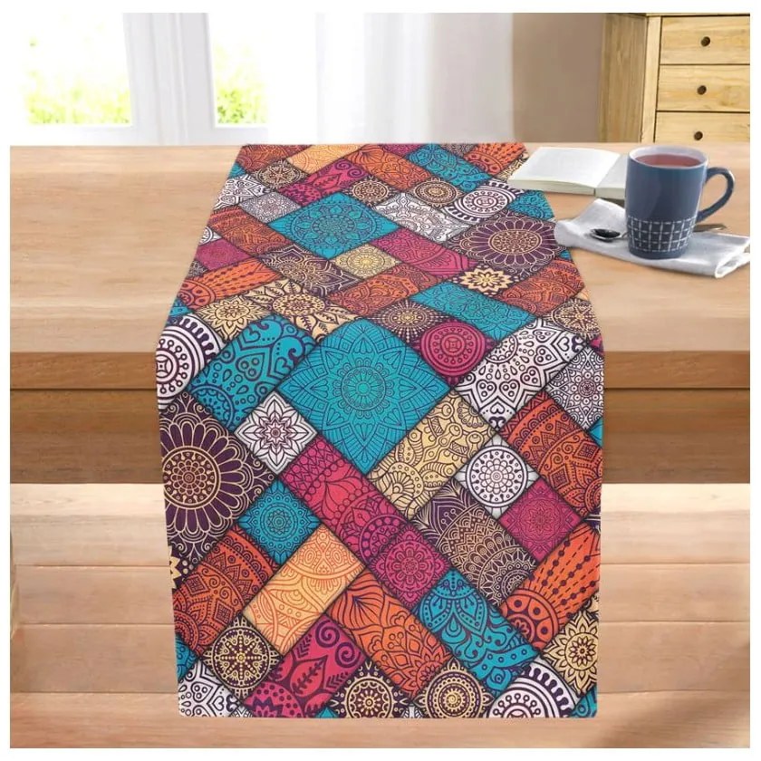 Runner 40x130 cm Mandala Tiles – Mila Home