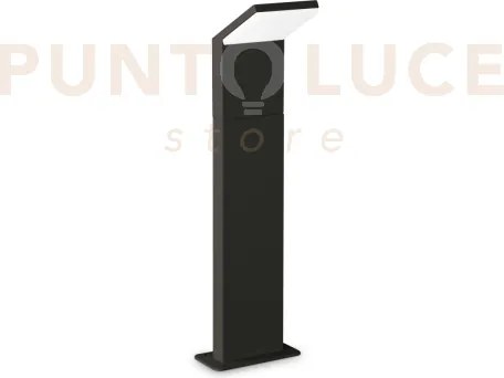 Style paletto ip54 led smd 8,5 w on-off 1050 lm 4000 k nero 50cm