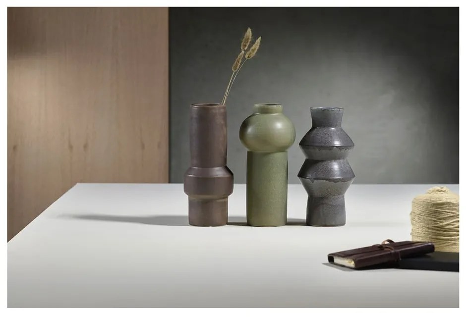 Vaso in gres blu scuro Rost - Villa Collection