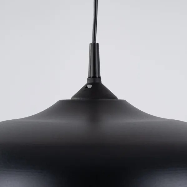 Sollux SL.1330 - Lampadario a sospensione con filo GINA 1xE27/15W/230V diametro 38 cm nero