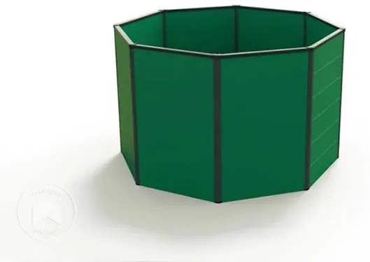 GFP 120 x 120 x 77 cm Orto rialzato, verde - (GFPV00552)