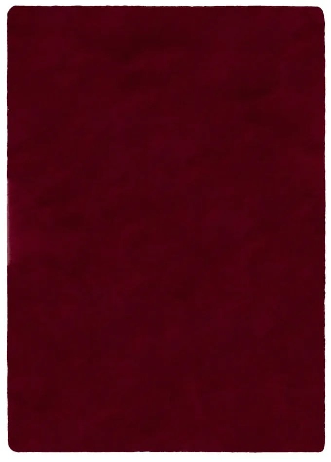 Tappeto in pelliccia sintetica bordeaux 160x230 cm Ivy Luxury Fur - Flair Rugs