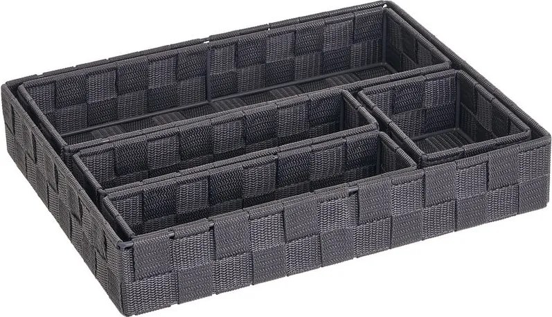 Organizer per cassetti in tessuto in set da 5 - Casa Selección