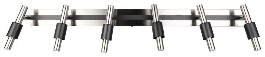 Faretto LED nero e argentato 20,5x120 cm Ikaris – Trio Select