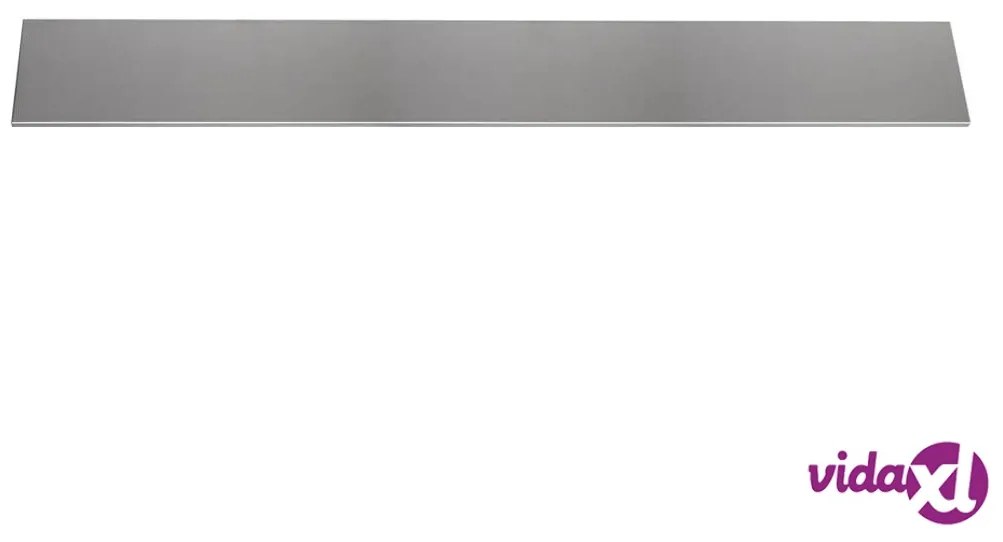 Nordlinger Paraschizzi 120x15 cm in Acciaio Inossidabile Argento