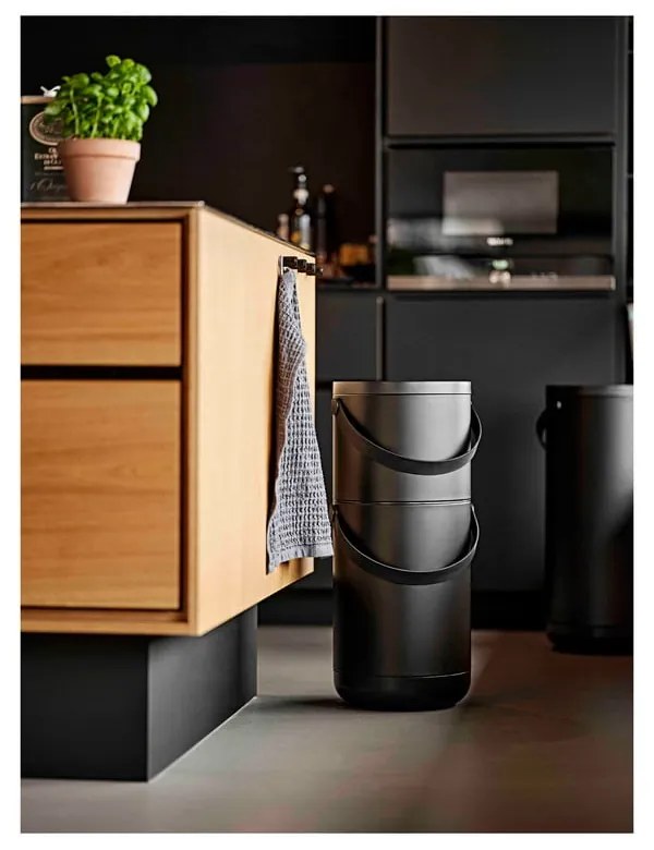 Bidone in plastica per rifiuti differenziati 35 l Circular - Zone