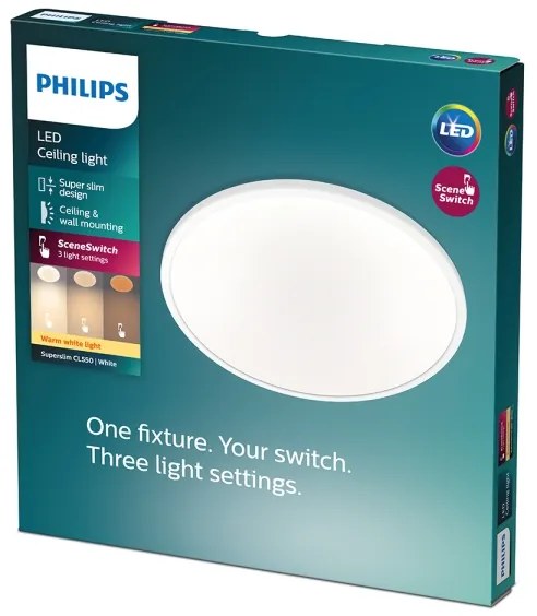 Philips - Plafoniera a LED dimmerabile CLEAR LED/15W/230V 2700K