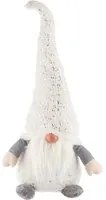 Gnomo natalizio fermaporta da 75 cm, bianco
