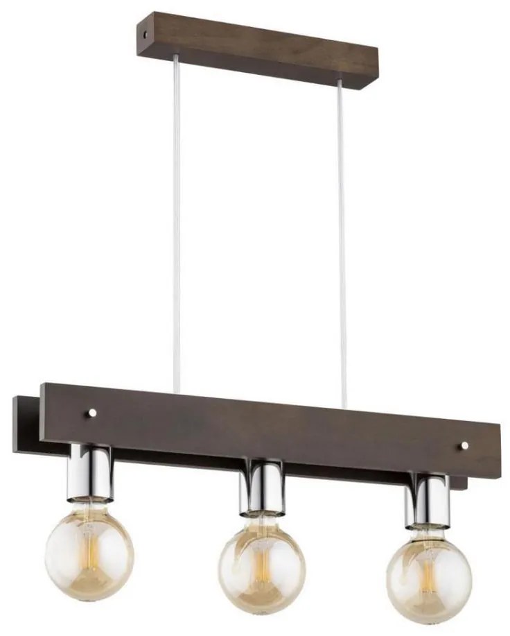 Lampadario a sospensione con filo BINGO 3xE27/60W/230V