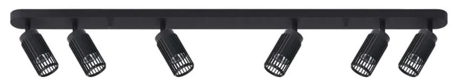 Faretto VERTICAL 6xGU10/8W/230V nero