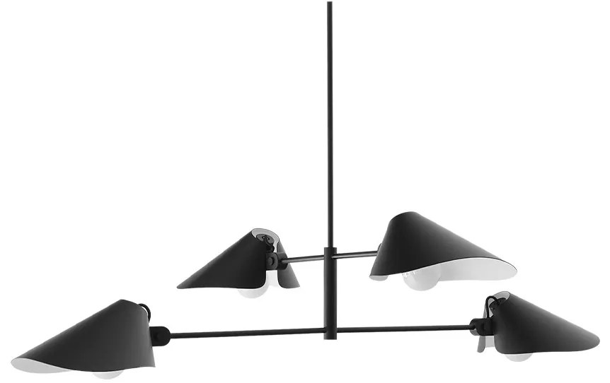 &Tradition - Bonnet SC93 Lampadario Nero &Tradition