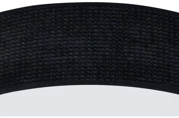 Duolla - Lampada LED da soffitto CORTINA LED/26W/230V Ø30 cm 4000K nero