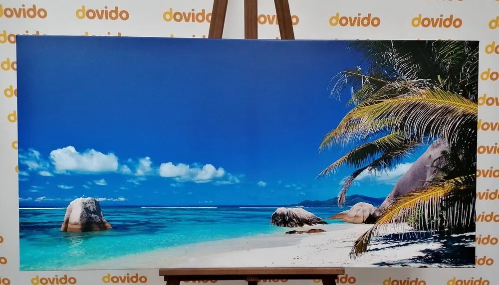 Stampa su tela – Spiaggia Anse Source