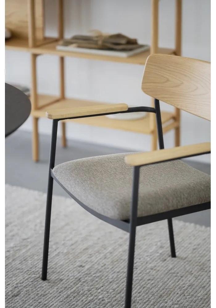 Sedie da pranzo in colore beige-naturale in set da 2 Maymont - Rowico