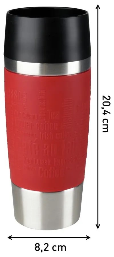 Tazza termica rossa da 0,36 l - Tefal