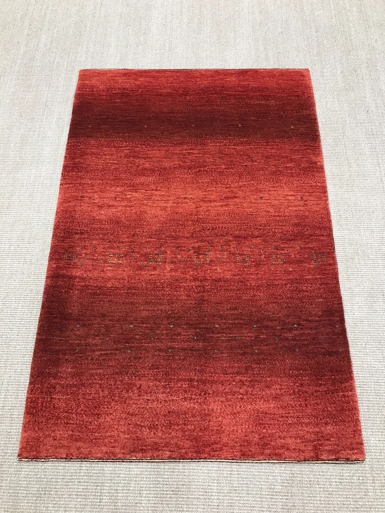 Loribaft Tappeto persiano 140x100 Rosso (Iran) Annodato A Mano