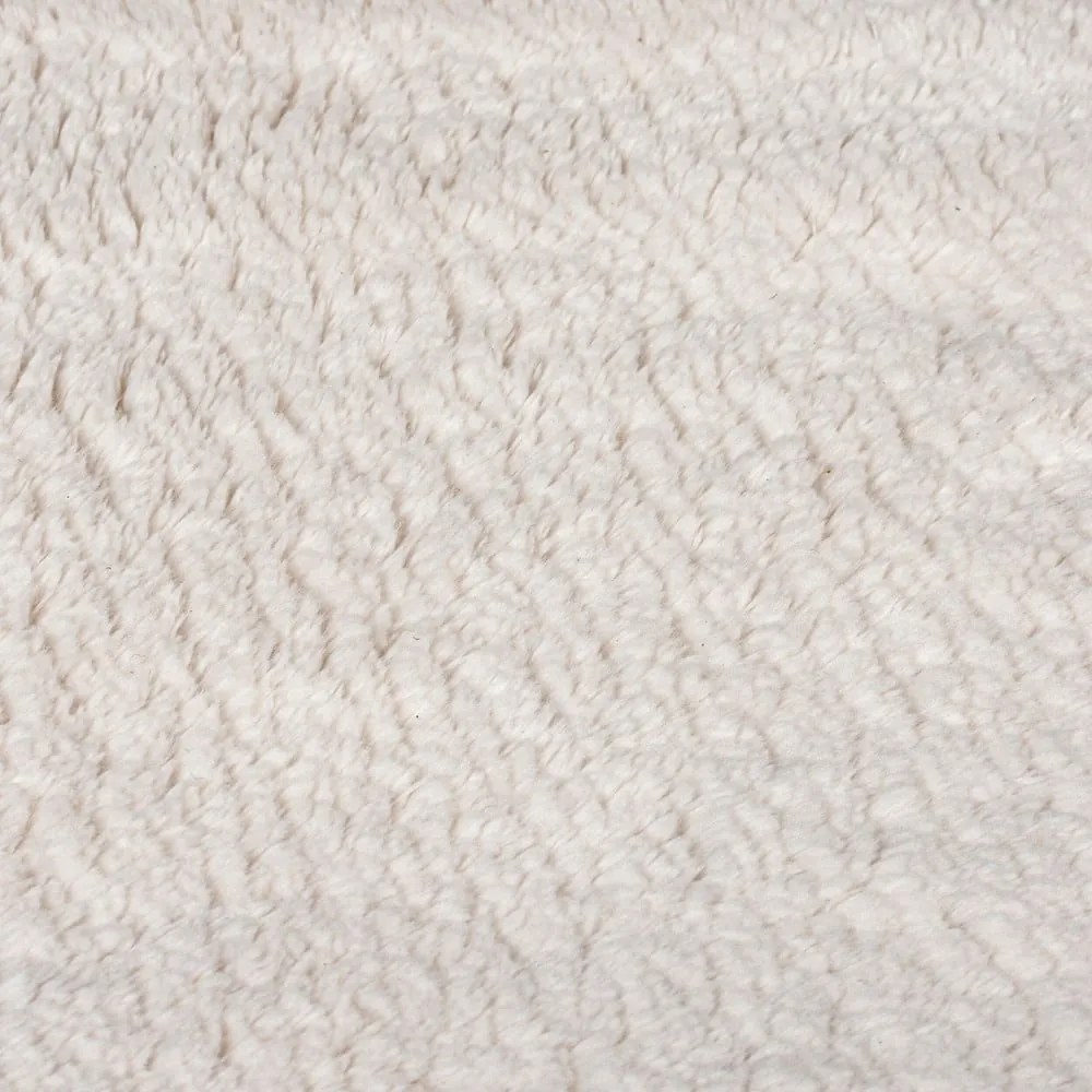 Tappeto in pelliccia sintetica crema 160x230 cm Faroe Wool Look Fur - Flair Rugs