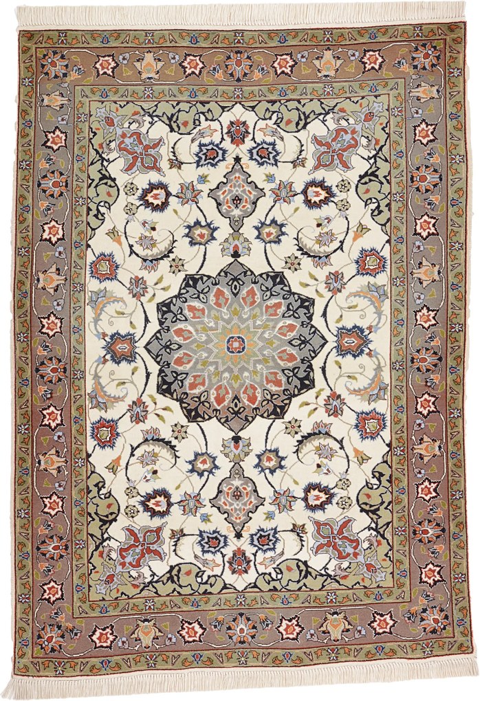 Tabriz Tappeto persiano 160x100 (Iran) Annodato A Mano