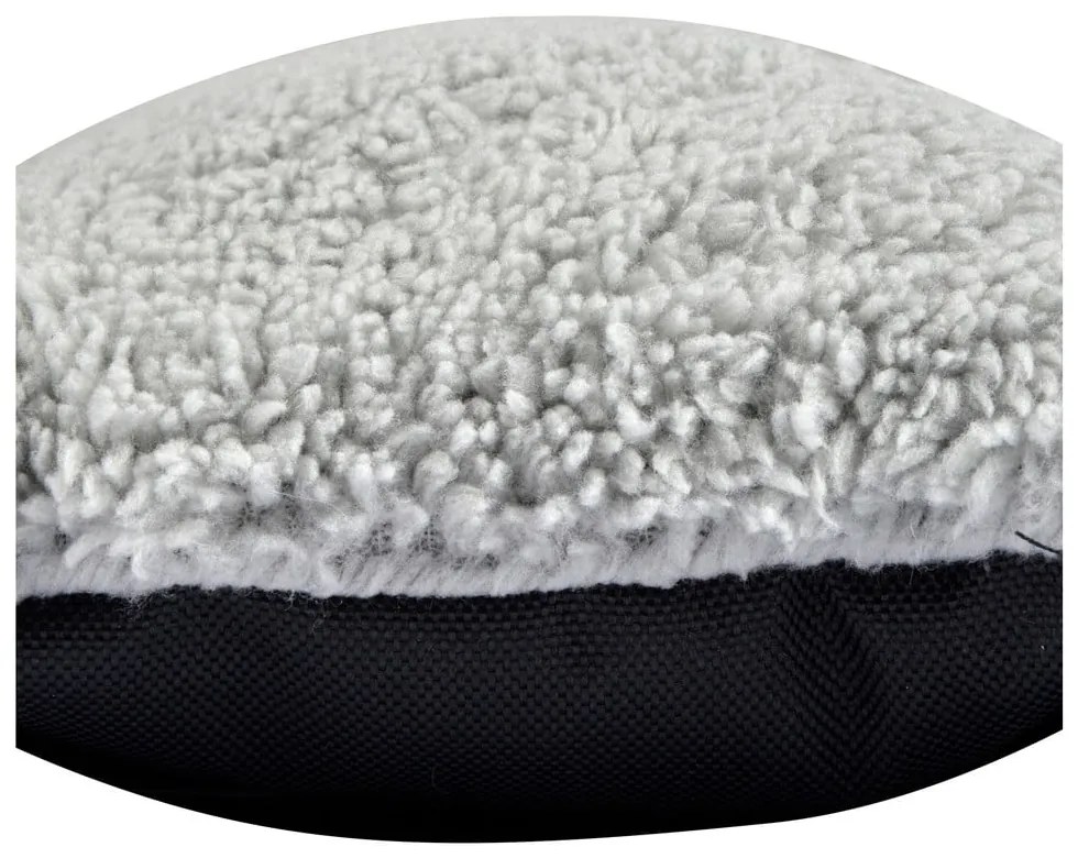 Coperta nera per cani con agnello 50x80 cm - Love Story