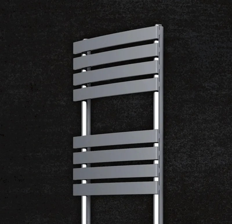 Scalda bagno termoarredo 174x50 con tubi piatti modello Kam-372 - KAMALU