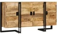 Credenza in Legno Massello di Mango 150x40x80 cm 246024