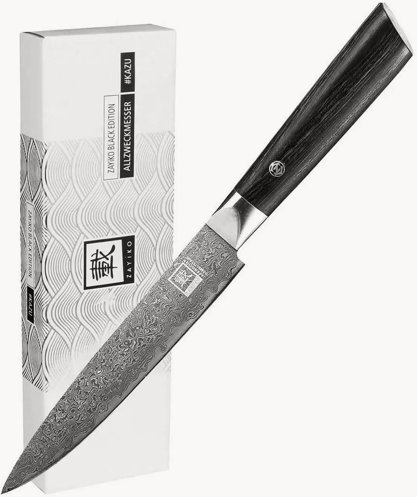 Coltello multiuso in damasco Zayiko Black Edition