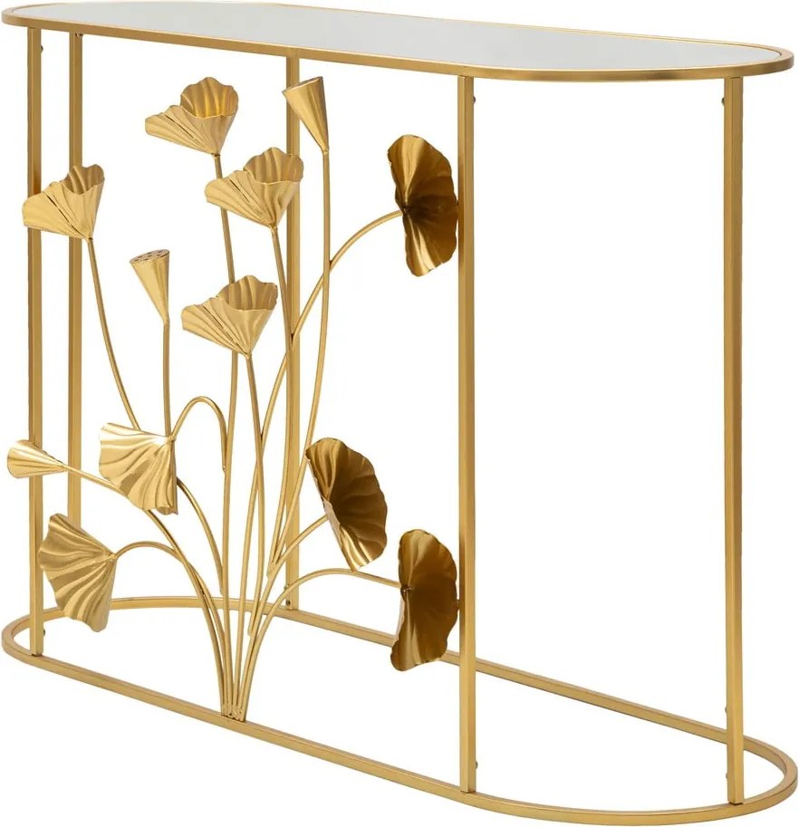 Consolle color oro 40x120 cm Flow - Mauro Ferretti