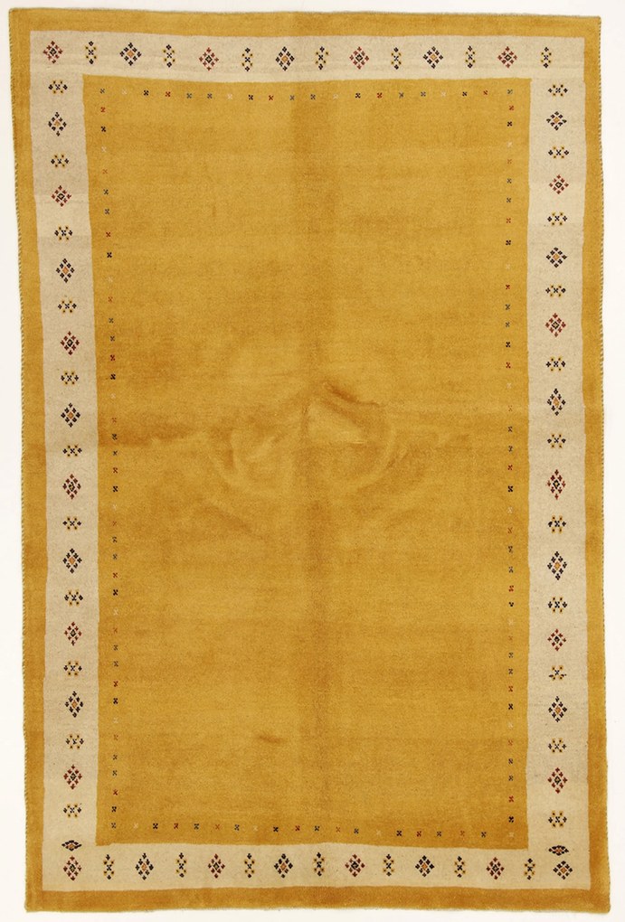 Rizbaft Tappeto 140x220 (Iran) Annodato A Mano