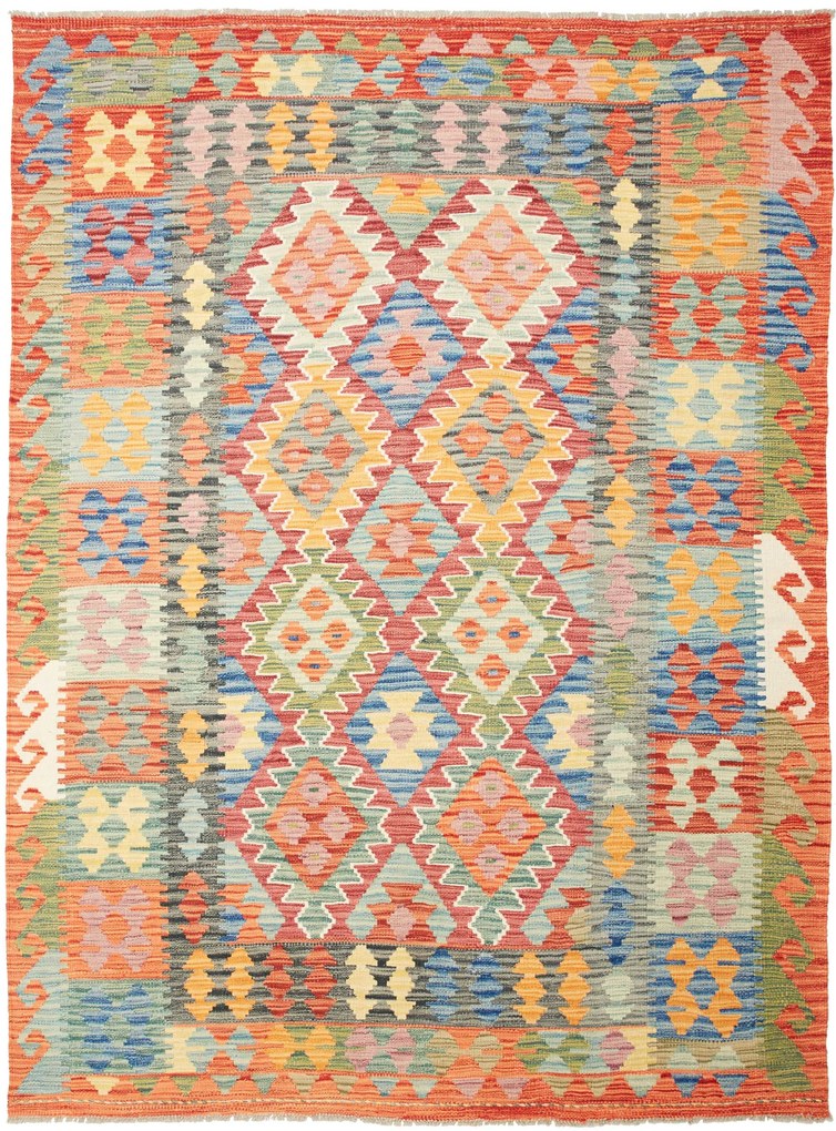 Kilim Tappeto 170x230 (Pakistan) Tessuto A Mano