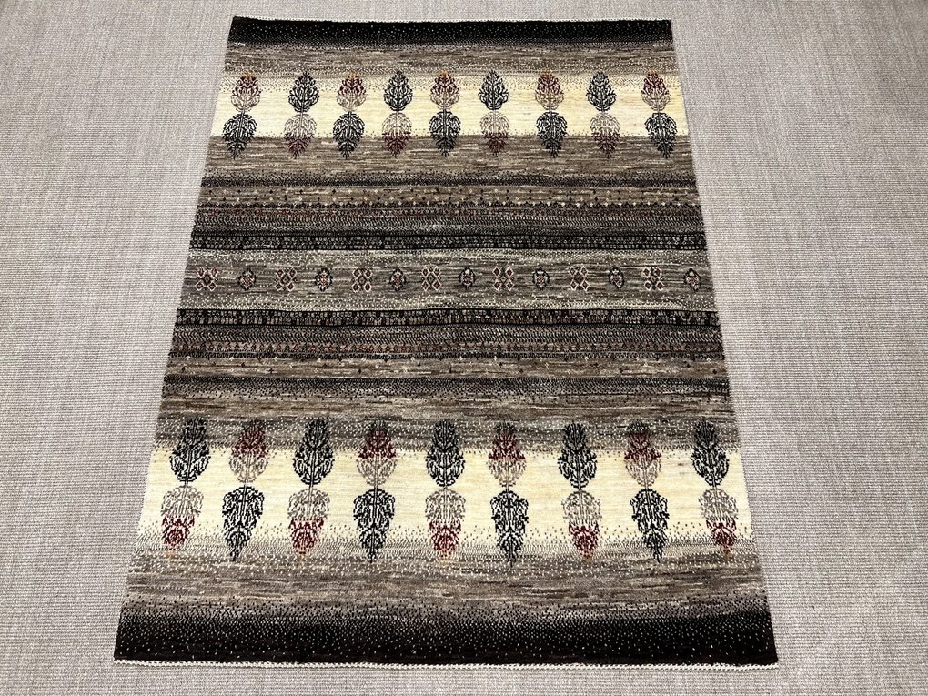 Loribaft Tappeto 150 x 200 Beige (Iran) Annodato A Mano