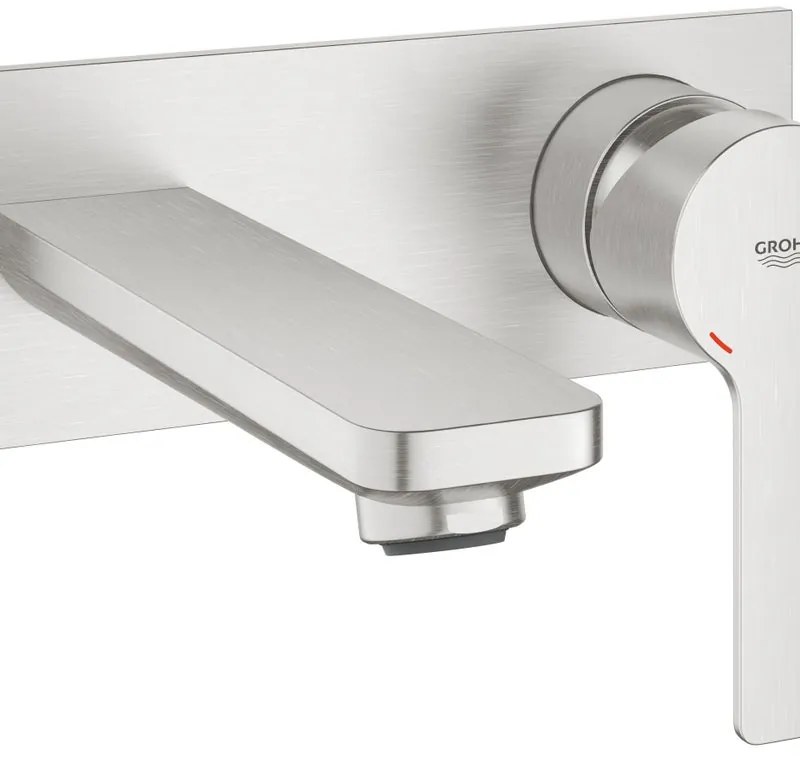 Rubinetto per lavabo ad incasso getto laminare cristallino Lineare cromo spazzolato GROHE