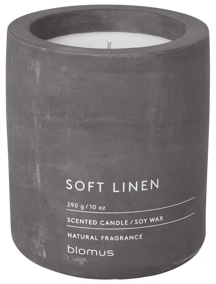 Candela di soia profumata tempo di combustione 55 h Fraga: Soft Linen - Blomus