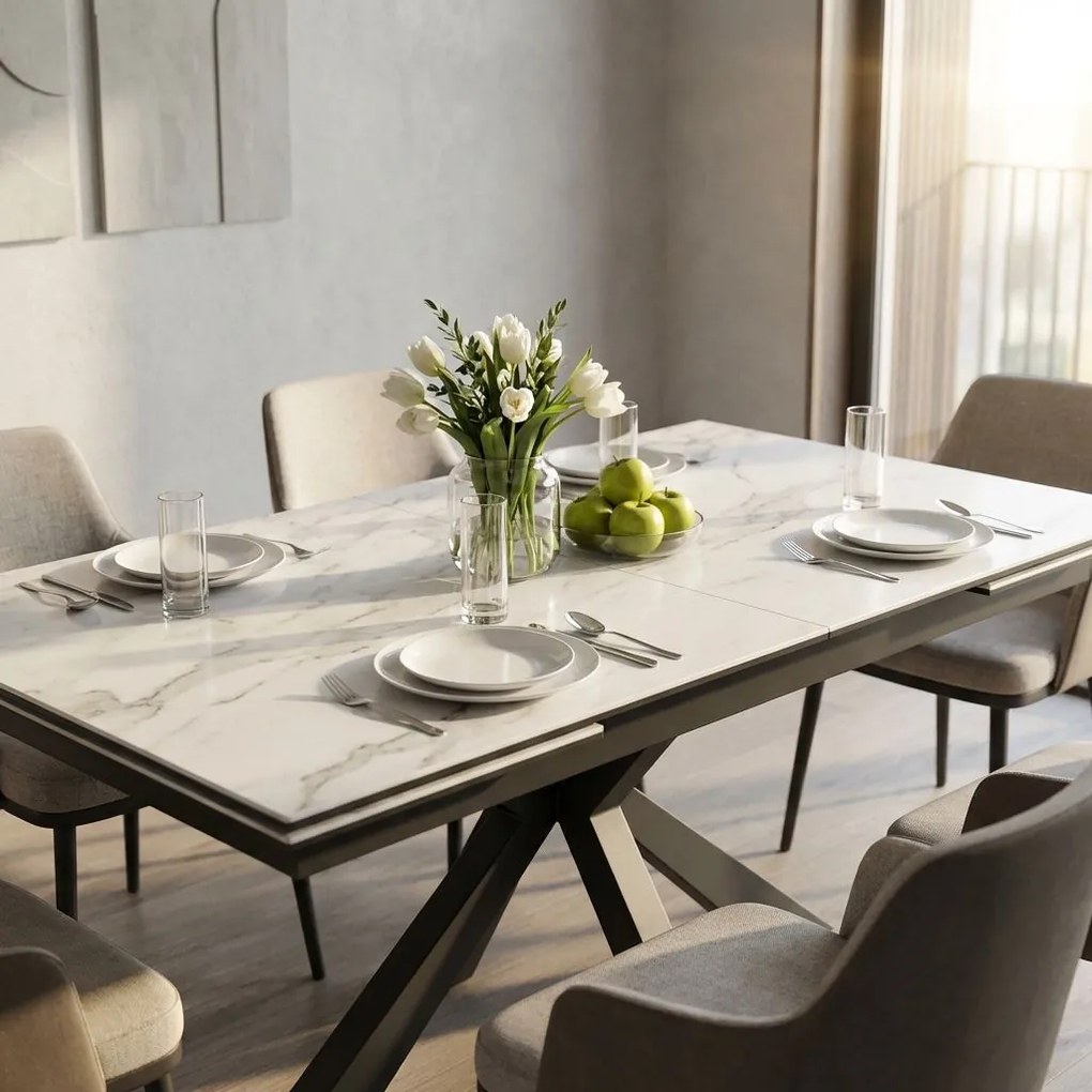 NIAMH - tavolo da pranzo allungabile