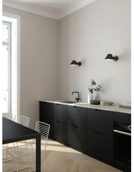 DFTP by Nordlux - Lampada da parete STAY 1xE27/60W/230V nera