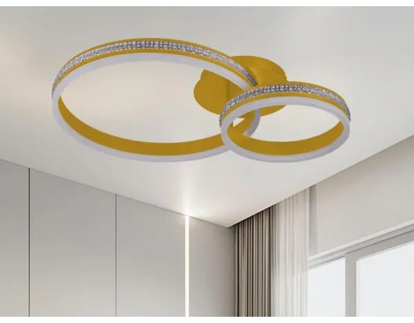 Plafoniera LED dimmerabile 110W/230V 3000-6500K + telecomando