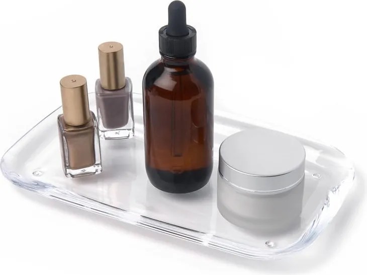 Organizzatore per bagno in plastica Droplet - Umbra