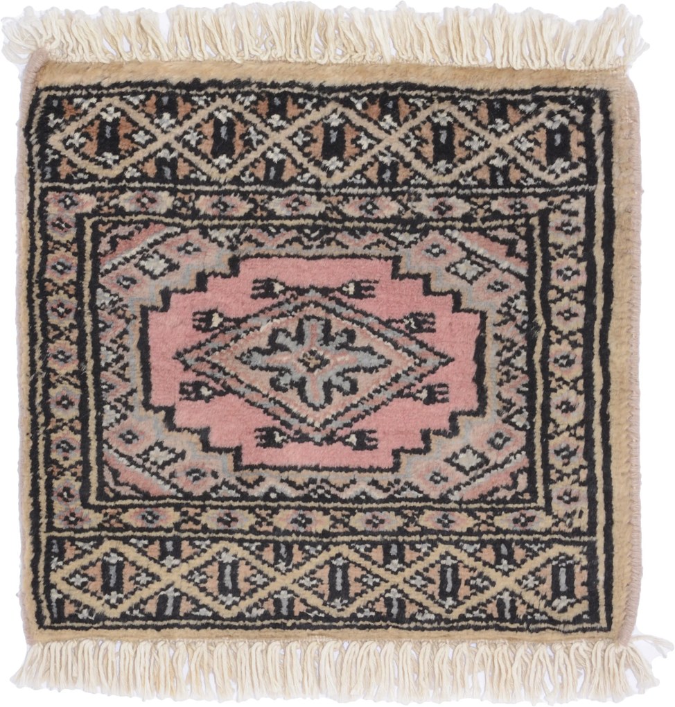 Bokhara Tappeto 30x30 (Pakistan) Annodato A Mano