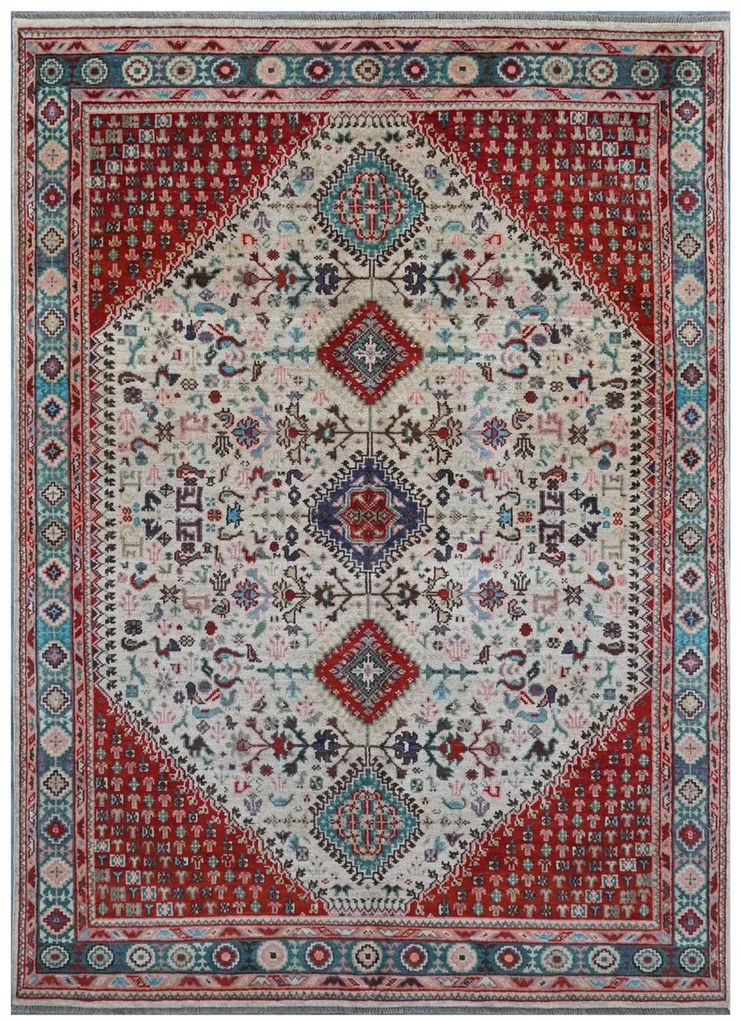 Kazak Tappeto orientale 210 x 150 (Pakistan) Annodato A Mano